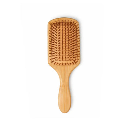 Wooden paddle brush