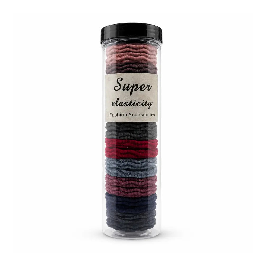 Colorful Hair Elastics Set