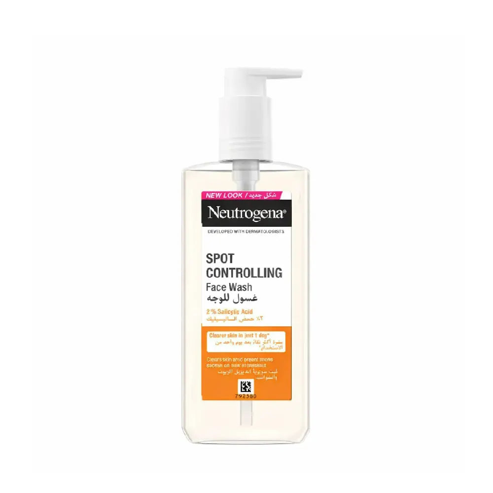 Neutrogena Face Wash Bottle