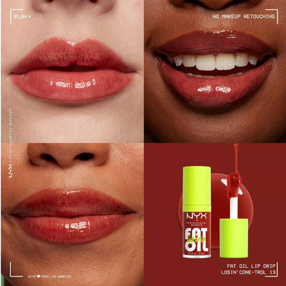 NYX Lip Oil Swatche