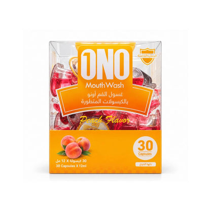 ONO Peach Mouthwash Capsules
