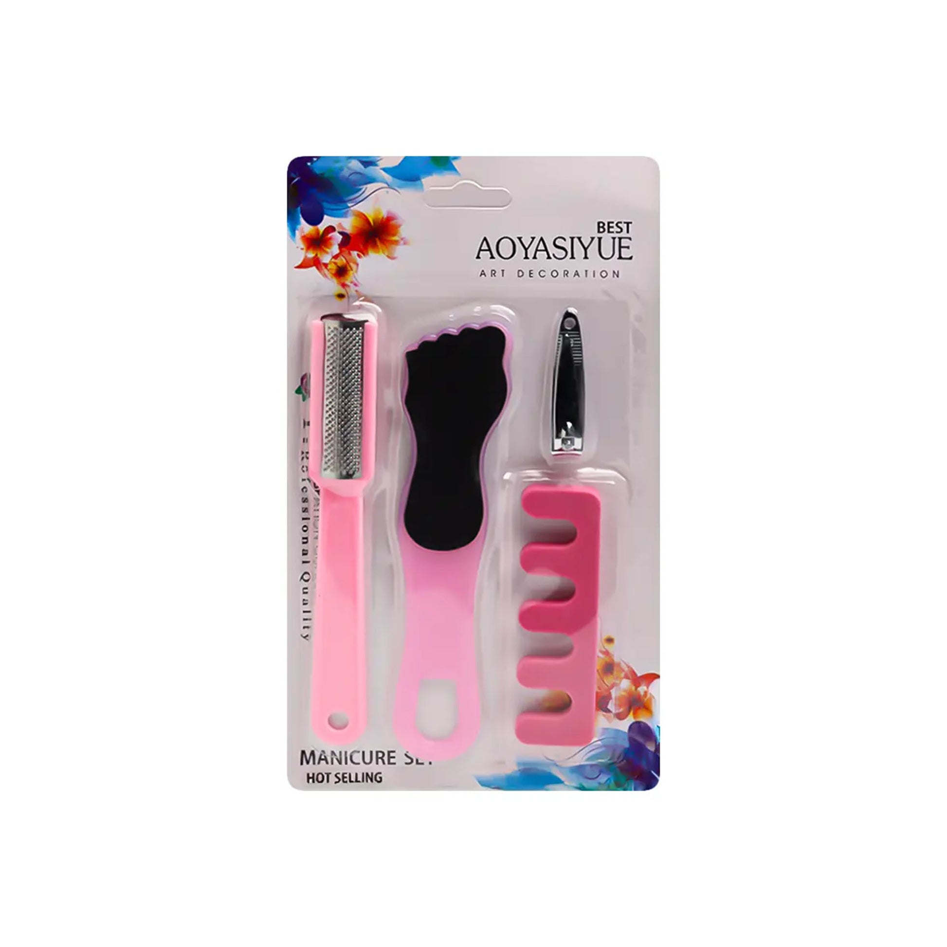 oyasui-pedicure-and-manicure-tool-set-foot-and-nail-care-4-pieces-random-colors