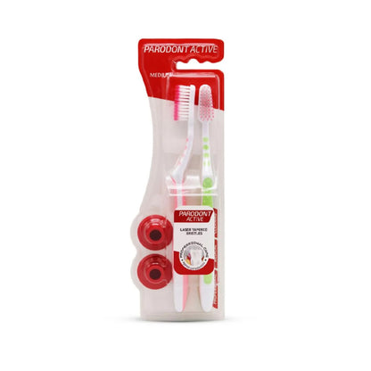 parodont-active-medium-soft-toothbrush-random-colors-2-pack