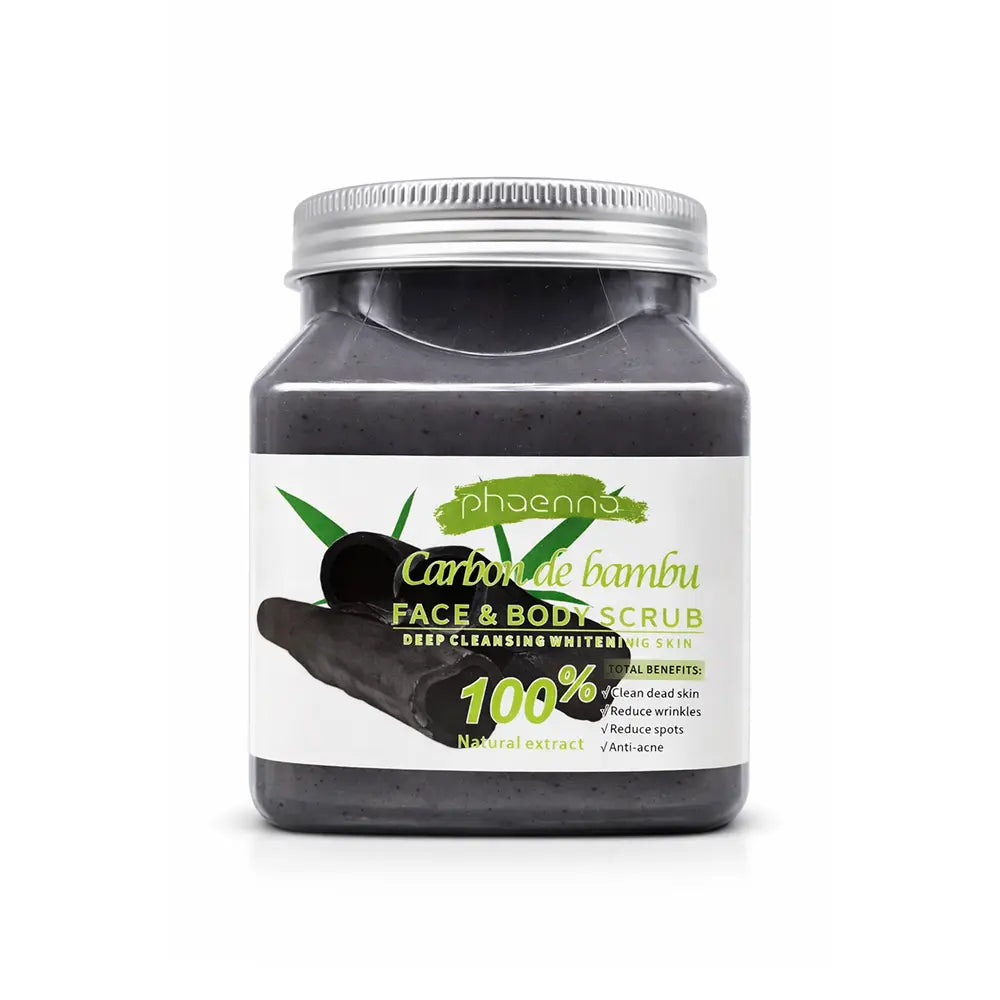 Phaenna Bamboo Charcoal Scrub
