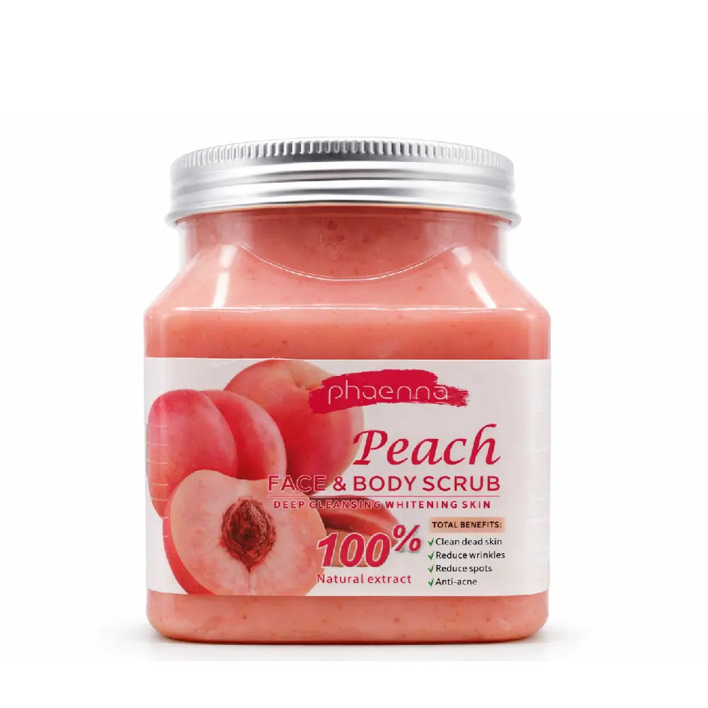 Phaenna Peach Body Scrub