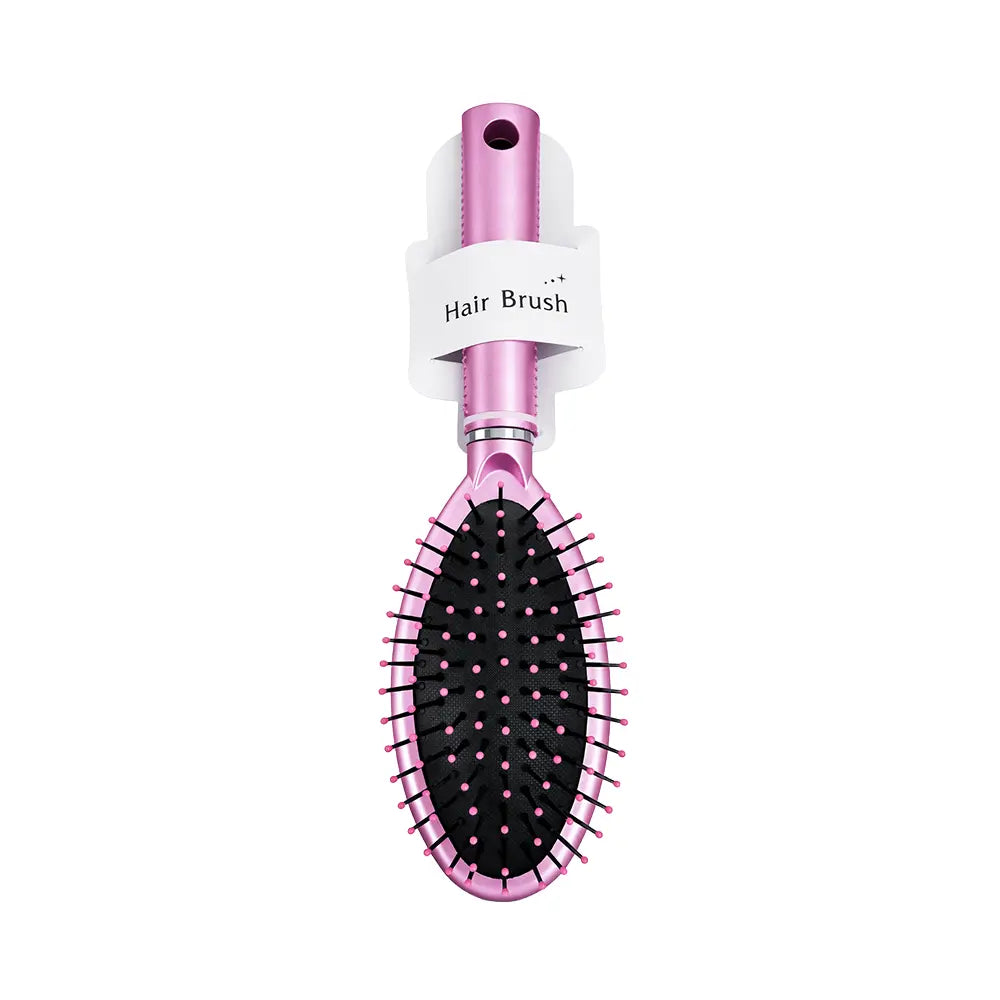 Pink Oval Hair Brush