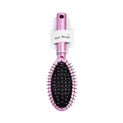 Pink Oval Hair Brush