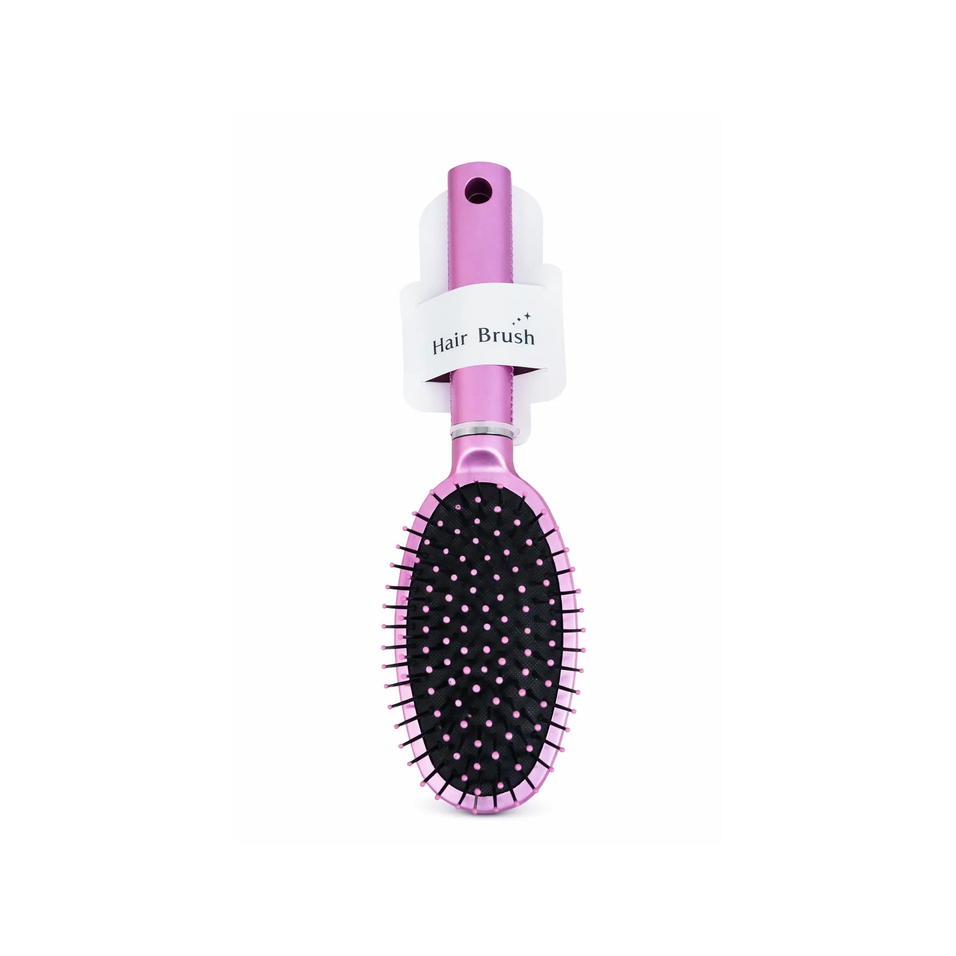 Pink Oval Hair Brush
