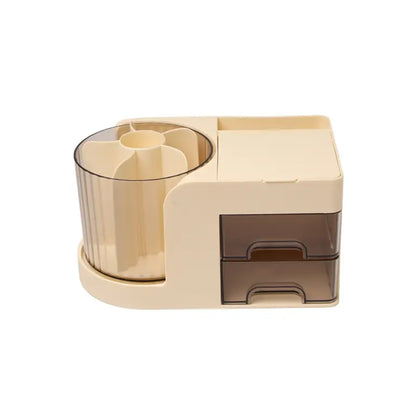 plastic-multi-compartment-makeup-organizer-with-two-drawers-one-piece