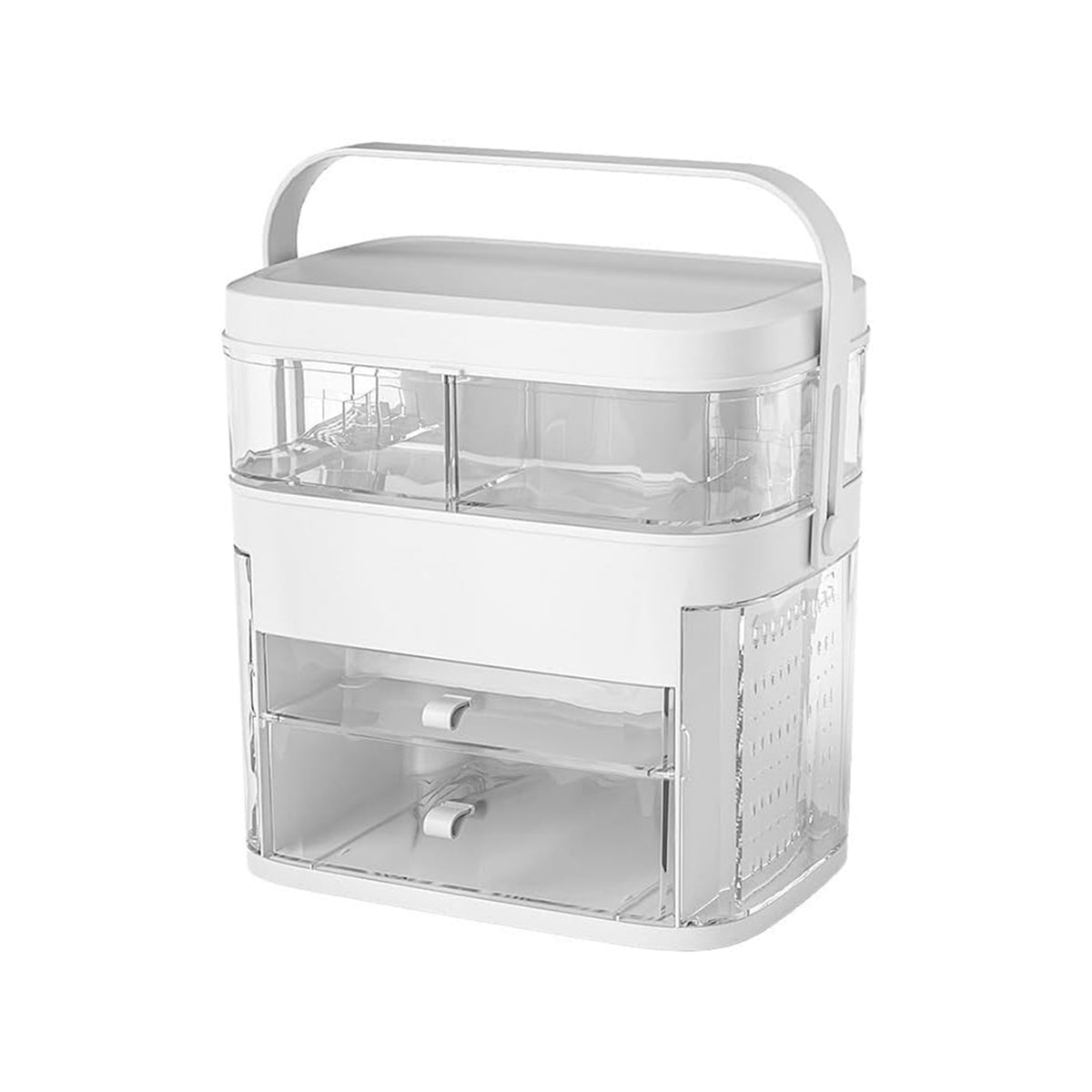 portable-makeup-organizer-box-with-handle-two-drawers-and-top-compartment-1-piece