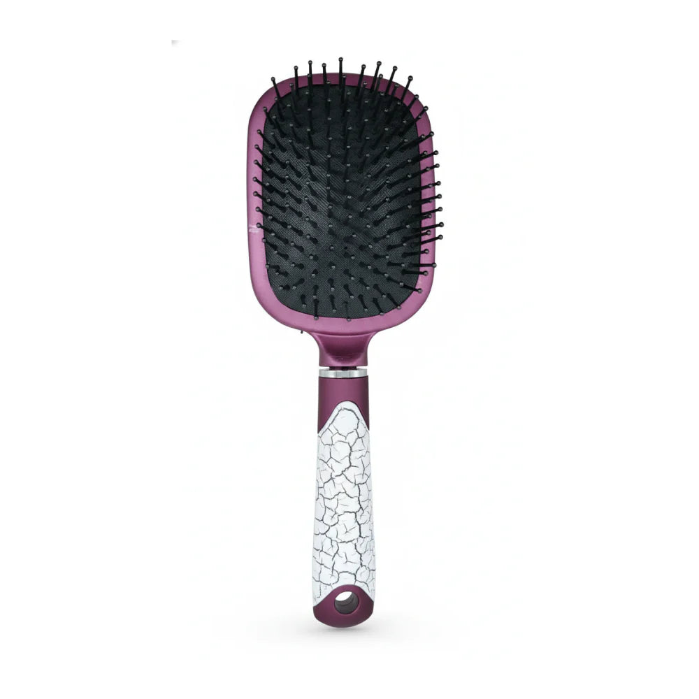 Purple Mirror Hair Brush