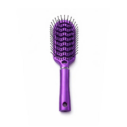 Purple vent hair brush