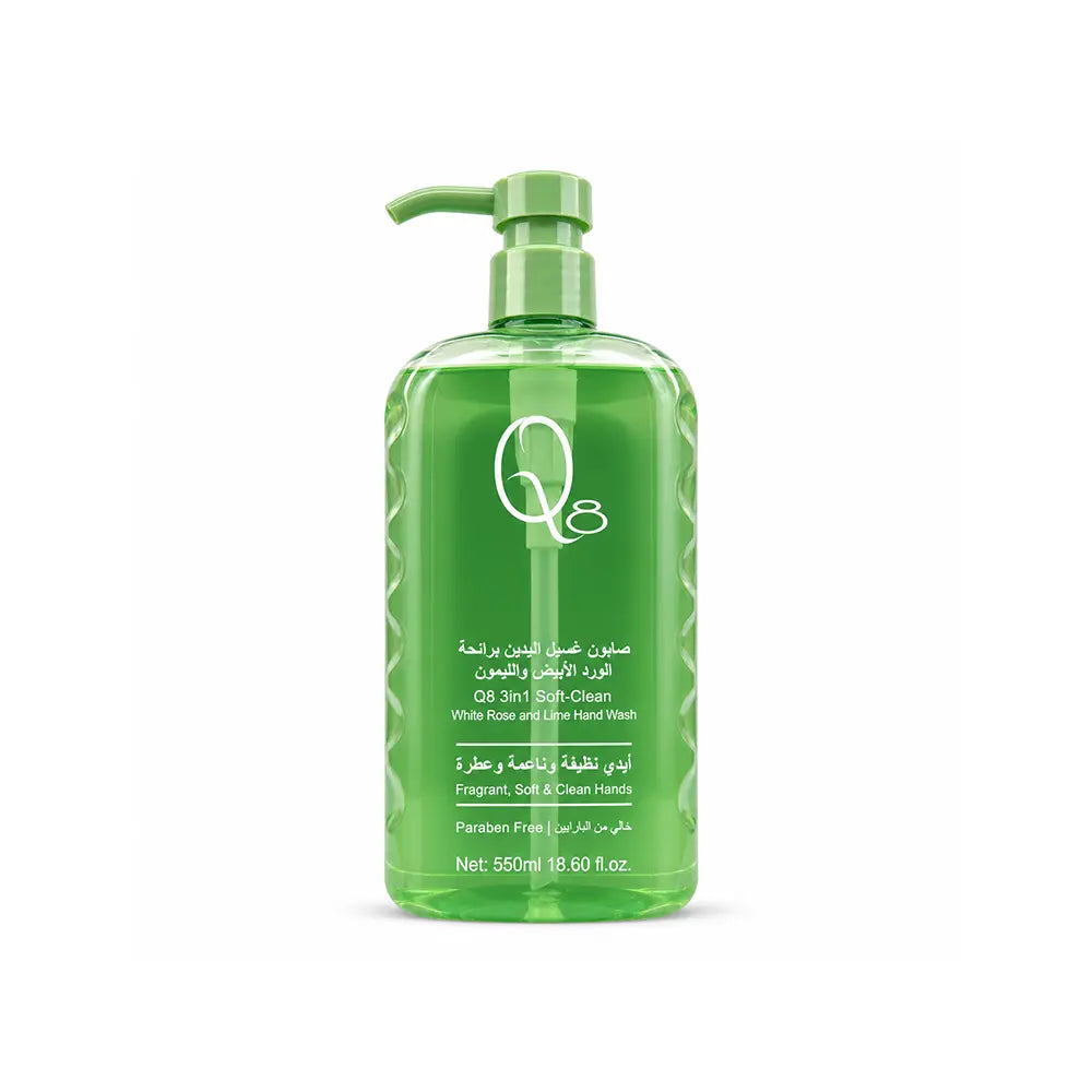 Q8 Rose Lime Hand Wash