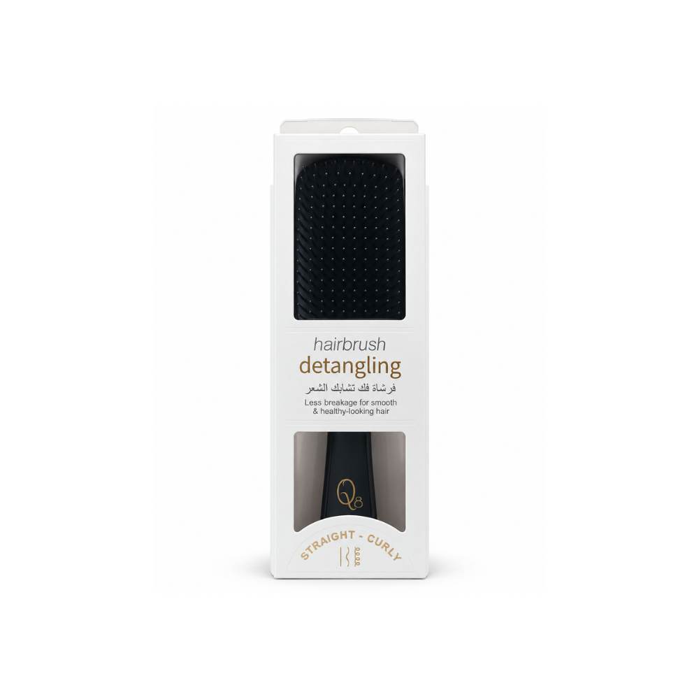Q8 Black Detangling Brush