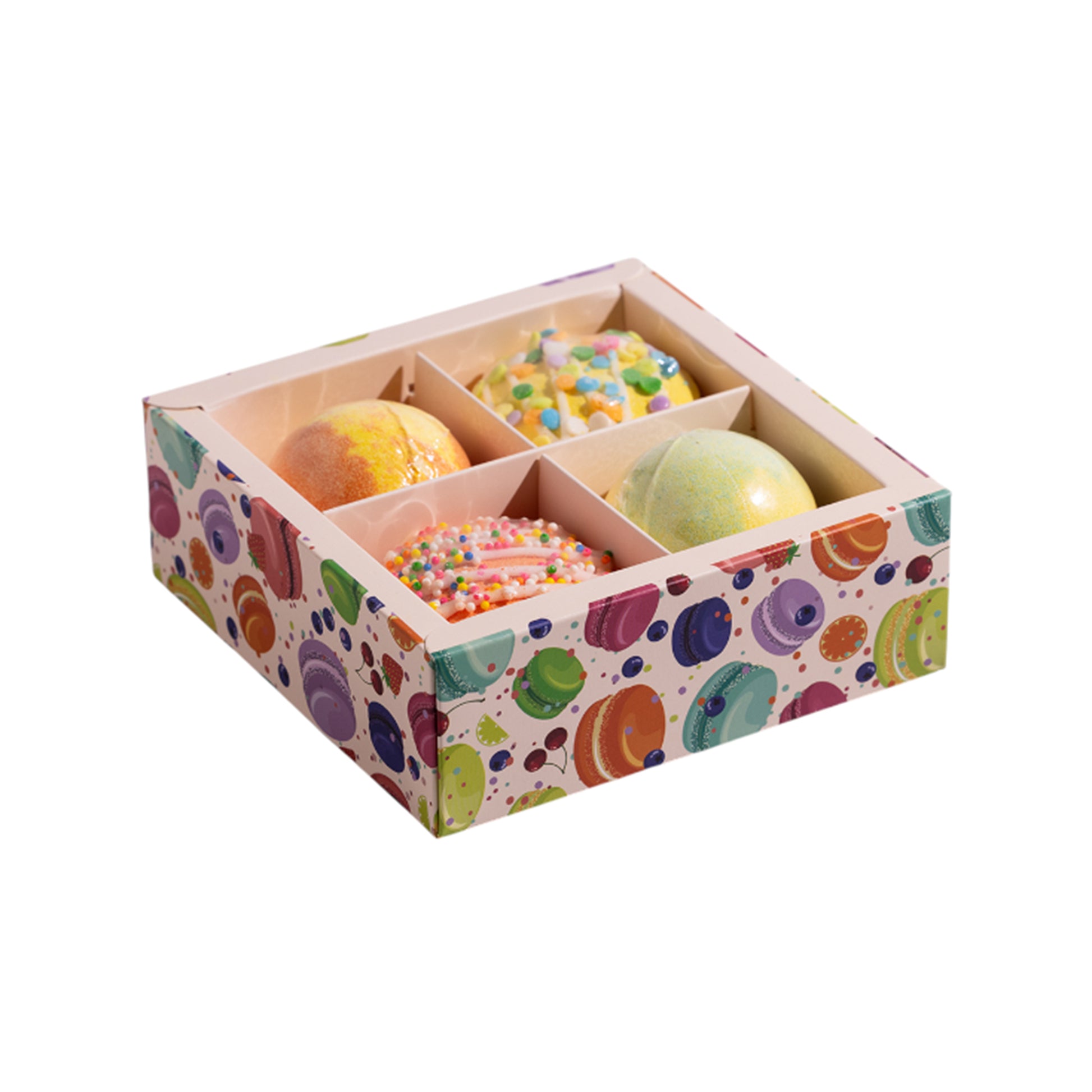relaxing-bath-bombs-with-peach-lavender-strawberry-and-rose-petals-470-grams-2