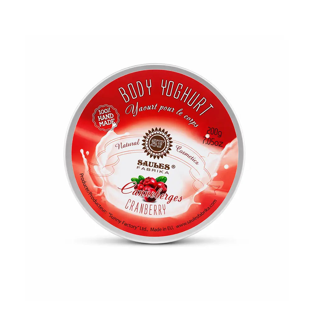 Cranberry  Body Yoghurt