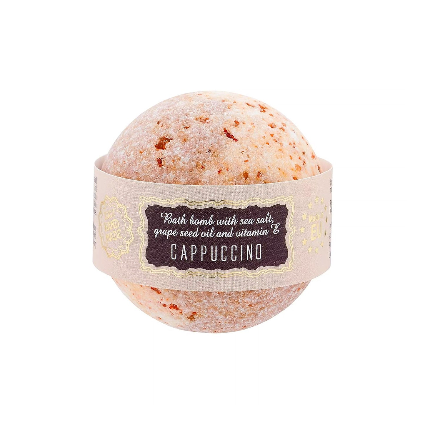 Cappuccino bath-bomb