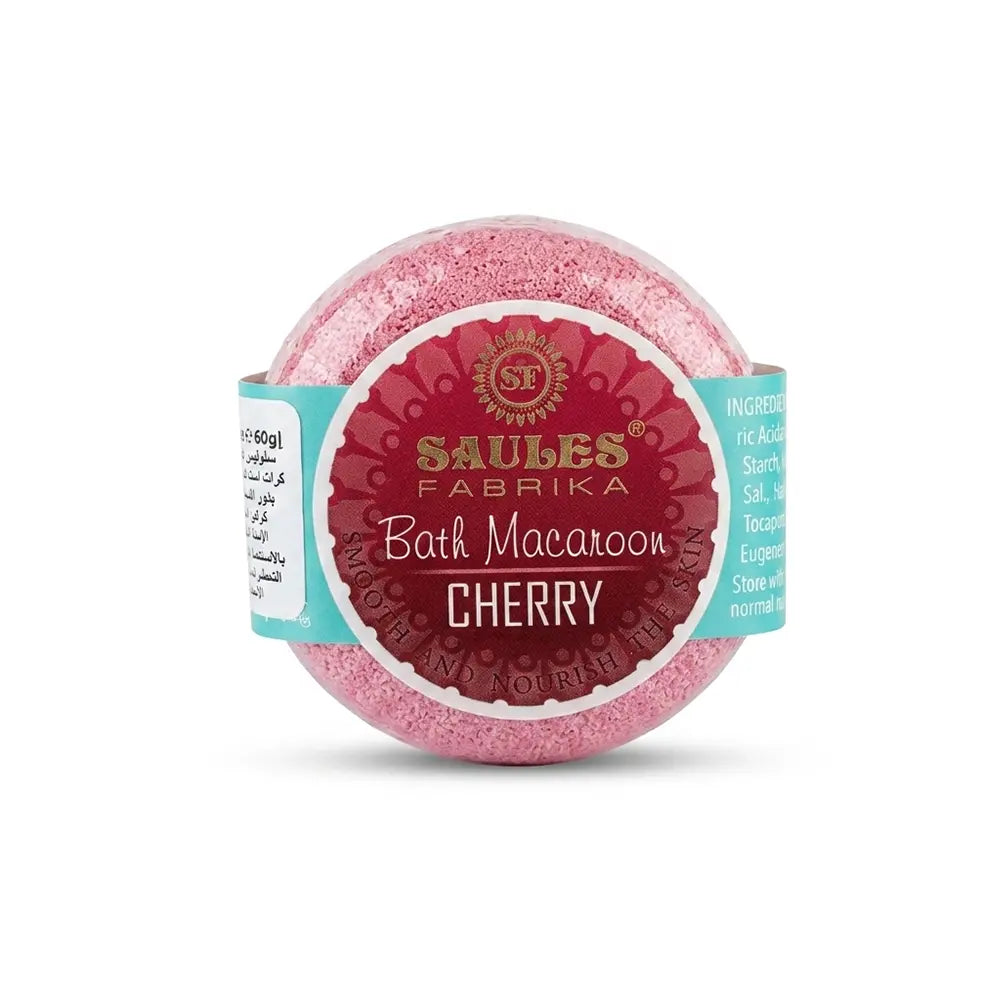 Cherry Bath Macaroon