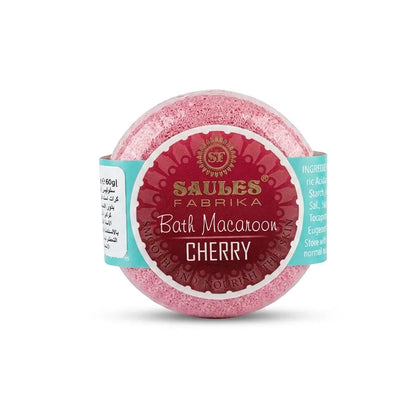 Cherry Bath Macaroon