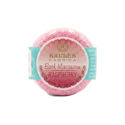 raspberry Bath Macaroon