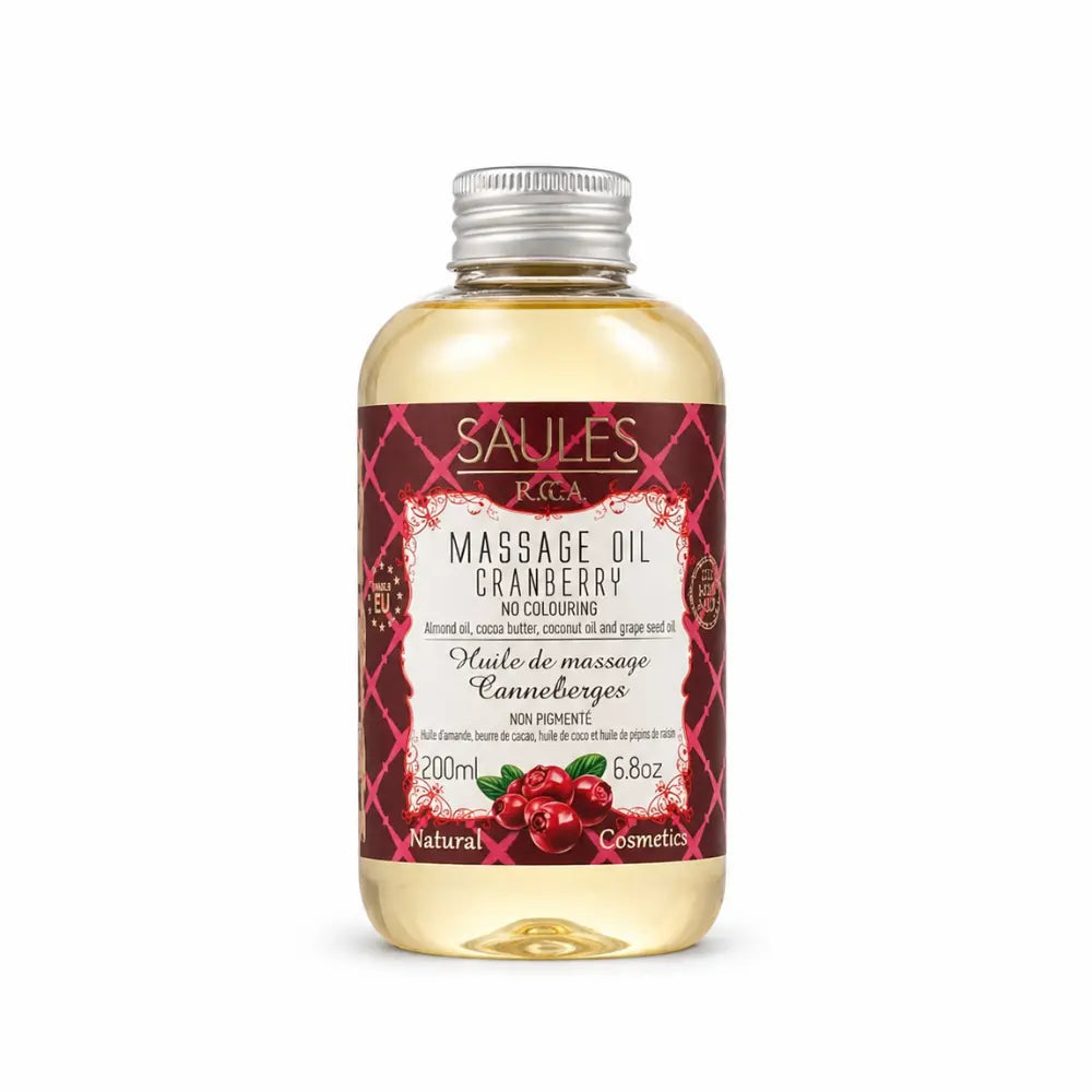 Cranberry Massage Oil