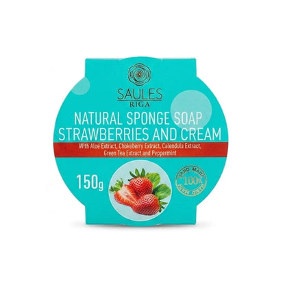 Strawberries & Cream Sponge Soap