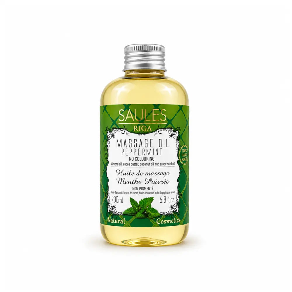 Peppermint Massage Oil