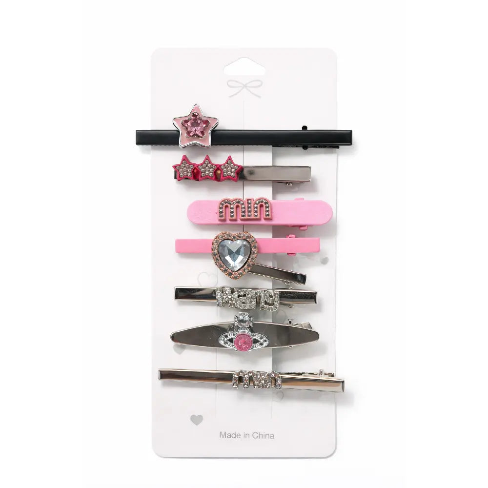 Decorative Crystal Hair Clips