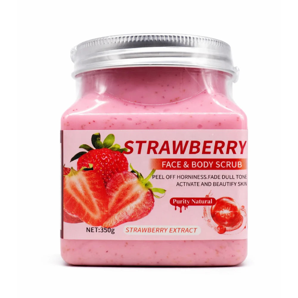 Strawberry Face Body Scrub