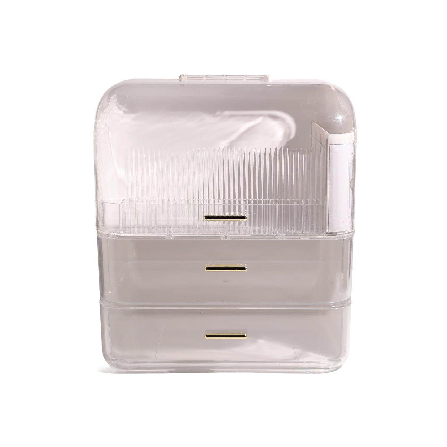 three-tier-plastic-makeup-organizer-with-a-transparent-lid-and-drawers-one-piece